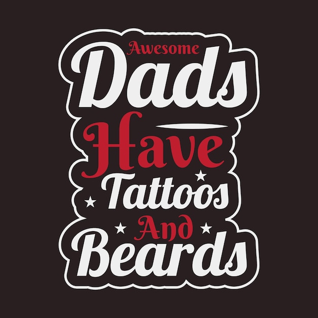 Father's day tshirt design