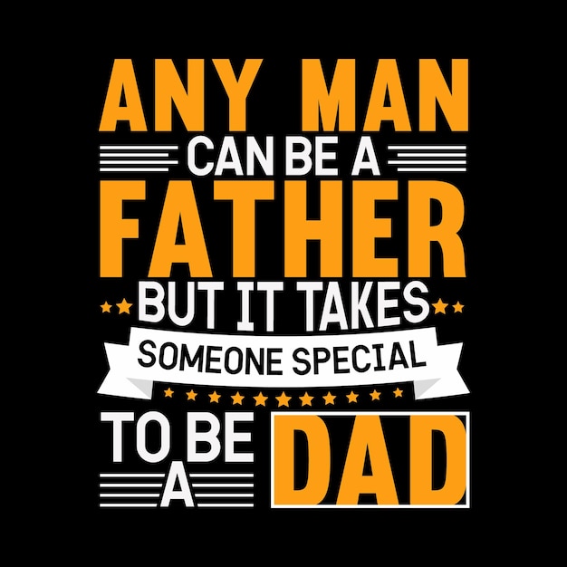 Father's day tshirt design