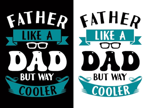 Father's Day typography creative vector t shirt design for POD