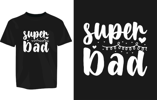 Дизайн поздравления ко Дню отца для футболок, кружек, наклеек и т. д. Дизайн футболки ко Дню отца