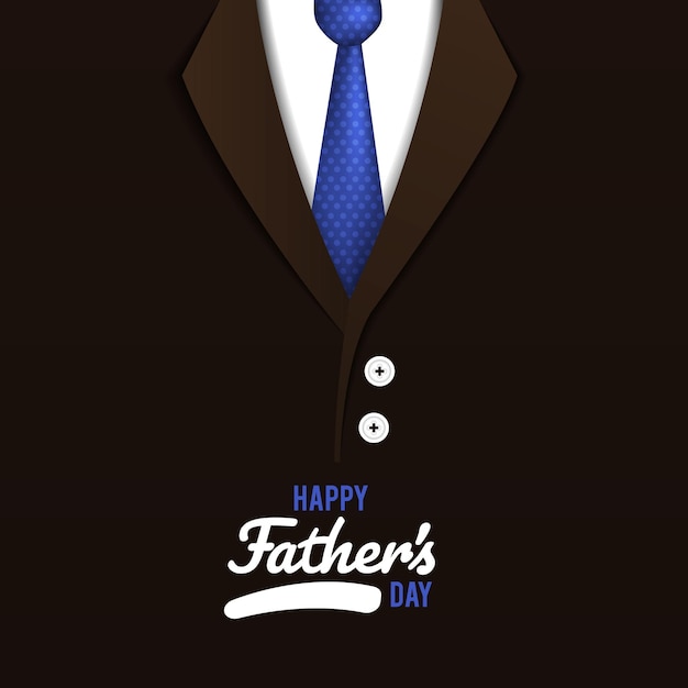 Father's Day Typography Poster Design