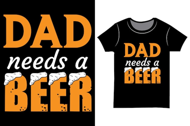 Father's Day typography t shirt design. Dad and son ever shirt.