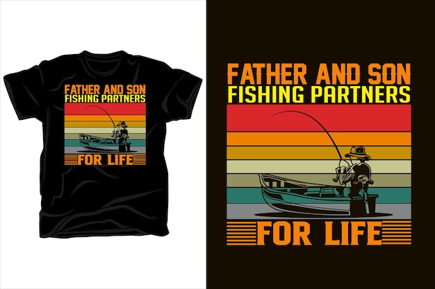 Father and son fishing partners for life