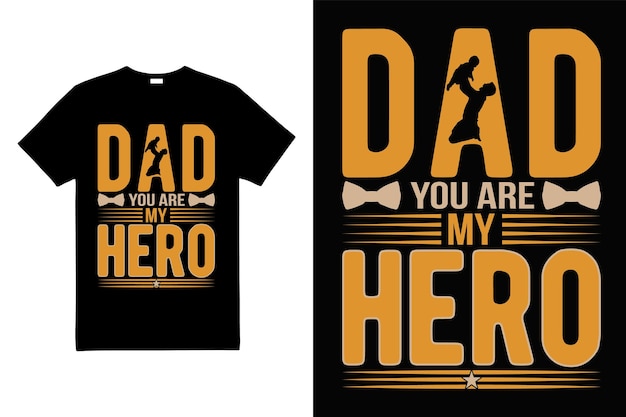 Father t-shirt design typography vintage template image