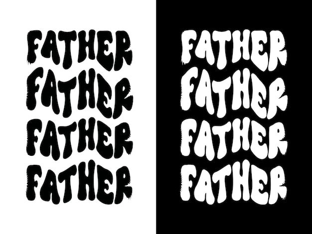 Father t shirt design vector