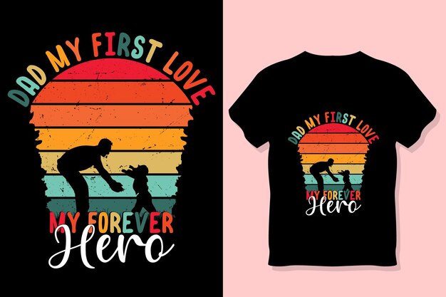 father t shirt elements  or Father's day shirt design