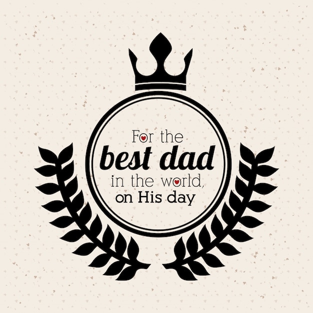 Fathers day design