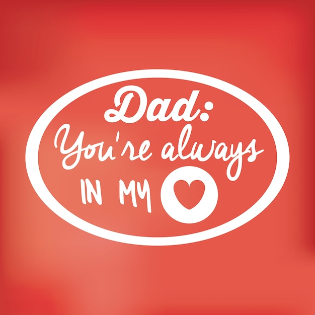 Fathers day design