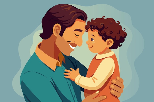 Fathers day illustration