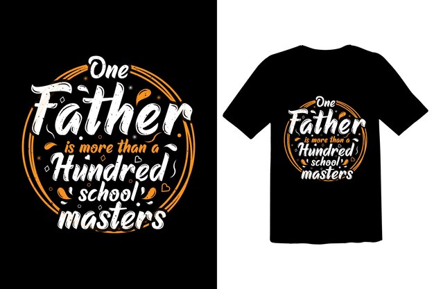 아버지의 날 레터링 타이포그래피 따옴표 또는 Tshirt 디자인