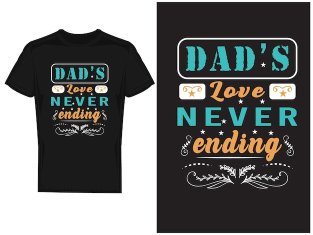 Fathers day t shirt design