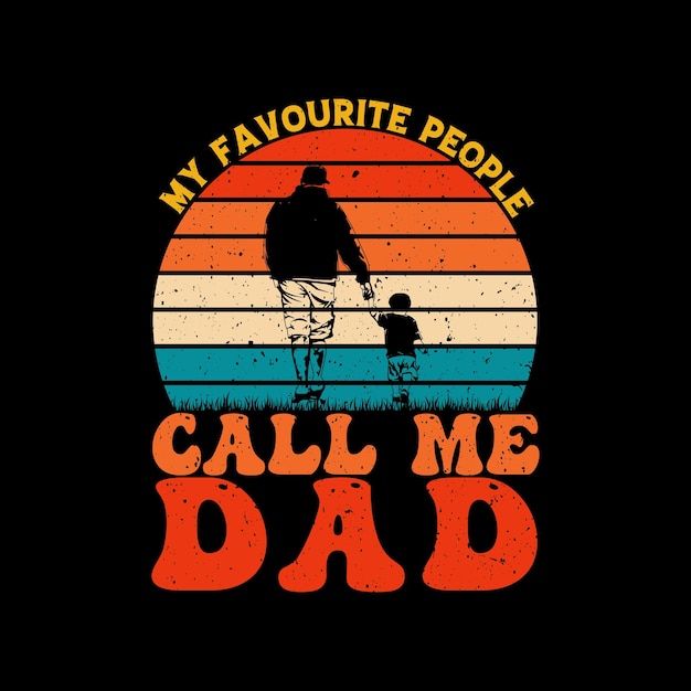 Fathers day tshirt Design