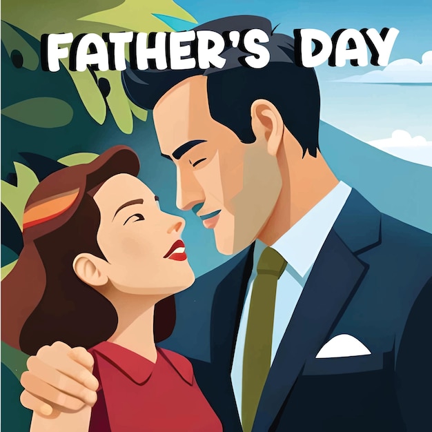 Fathers Day vector