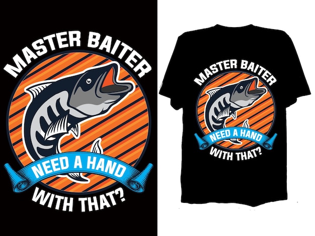 Fathers amp Fishing Tshirt Design