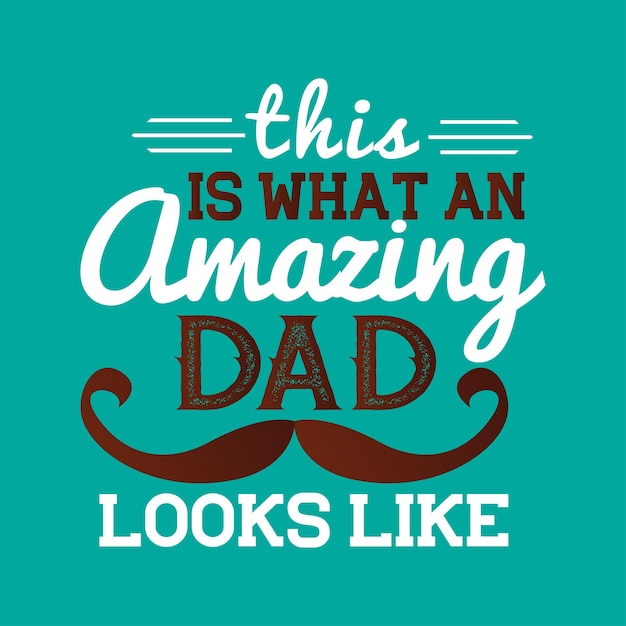 Fathers and Mothers day tshirt design vector