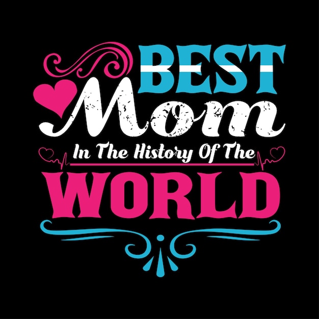 Fathers and Mothers day tshirt design vector