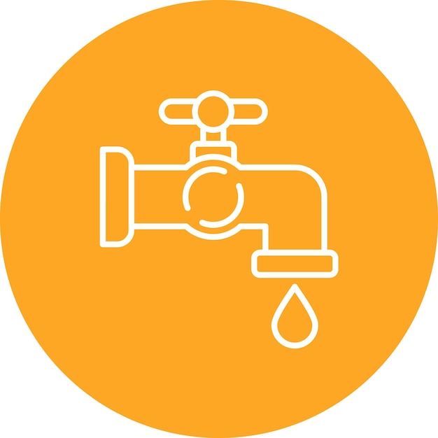 Faucet icon vector image Can be used for Plumbing