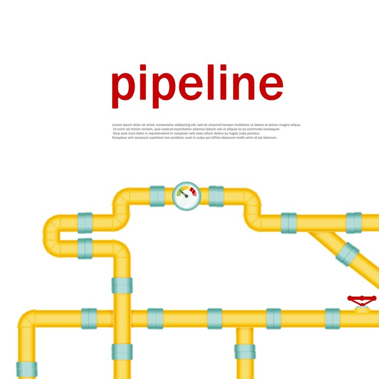 Vector faucet on the pipeline pipeline systems designer vector illustration of pipes and pipes sign wind illustration isolated on white background