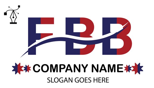 Vector fbb letter logo