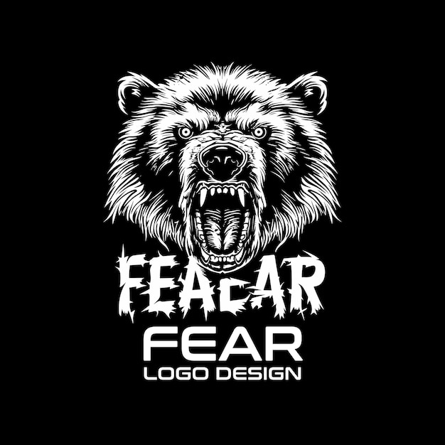 Vector fear vector logo design