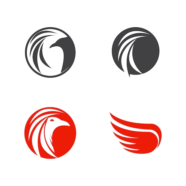 Дизайн векторного шаблона логотипа пера