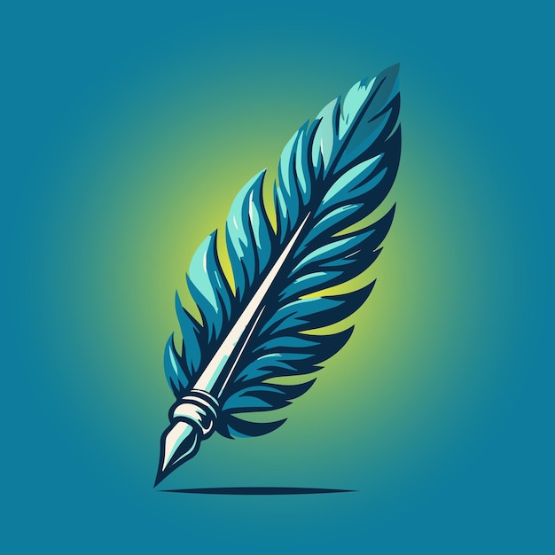 feather pen logo