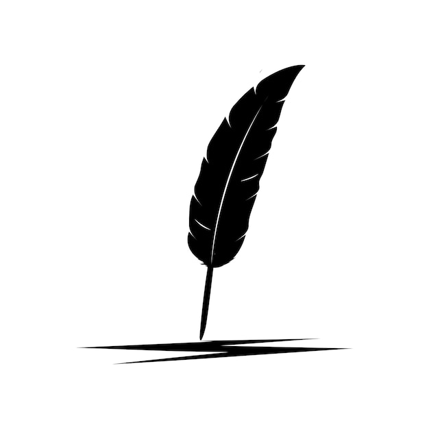 Feather pen logo