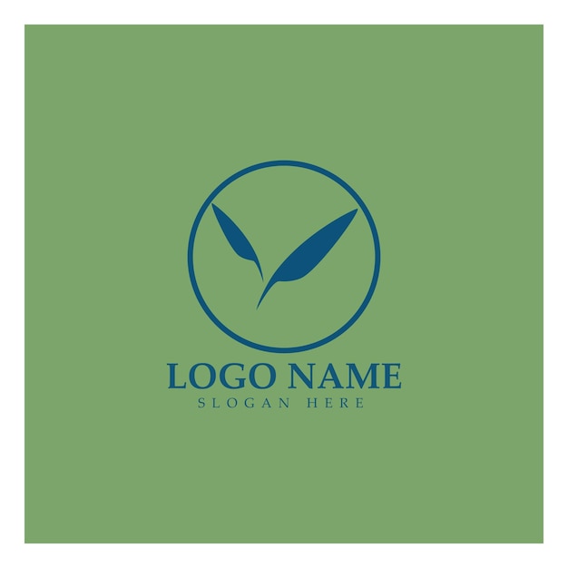 Feather pen write sign logo template app icons