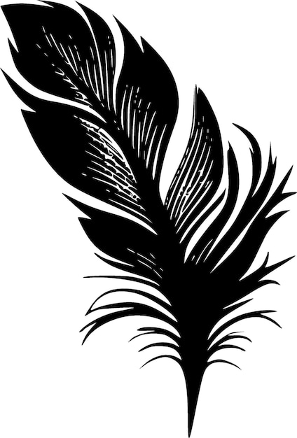 Feathers High Quality Vector Logo Vector illustration ideal for Tshirt graphic