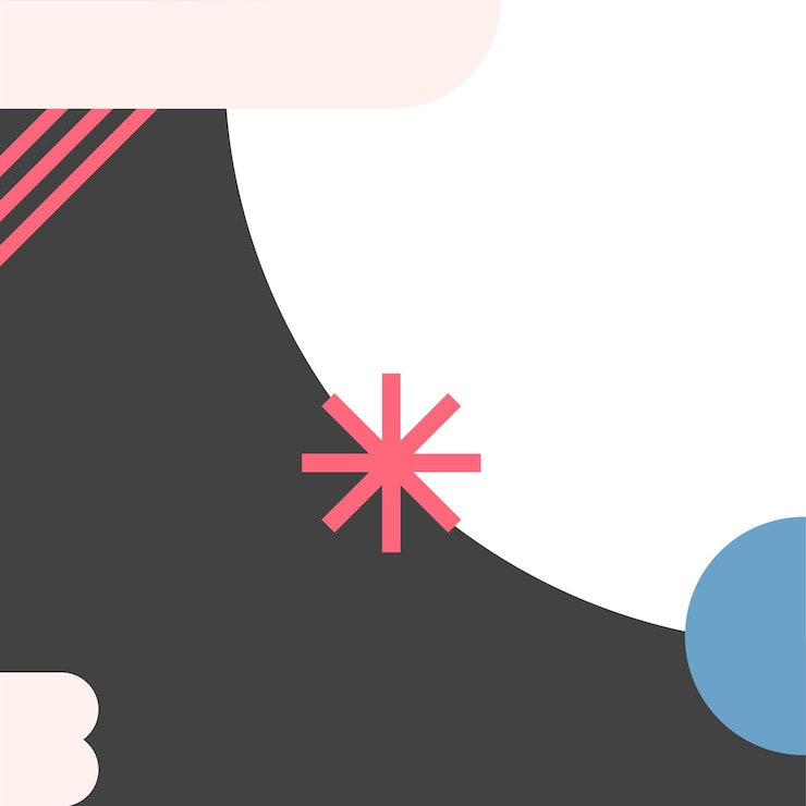 Vector feed flat design background