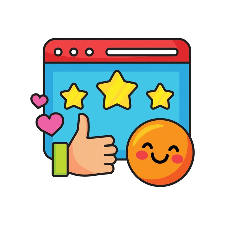 Vector feedback icon