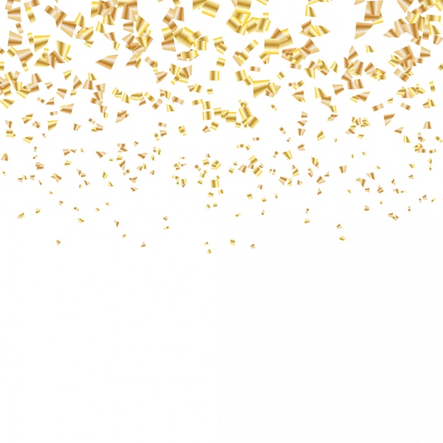 Vector feestelijke glanzende glitter confetti achtergrond