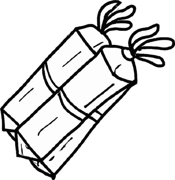 Feestelijke Whirlwind-wenskaart versierd met kleurrijke crackers