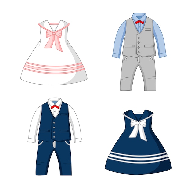 Feestkleding sets voor kinderen