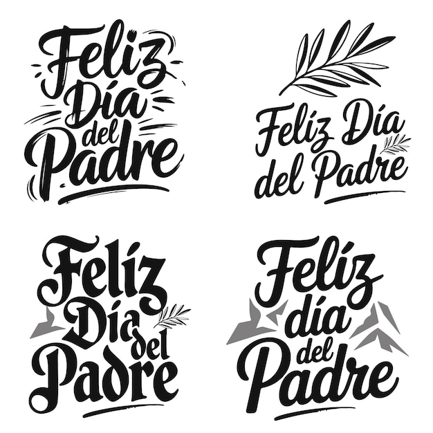 스페인어 세트 'Feliz da del padre'는 '아빠, 행복한 아버지의 날 보내세요'라는 뜻이에요. 'Tengo a un Super Papa Te quiero Papa'는 '저는 슈퍼 아빠를 모시고 있어요. 아빠 사랑해요'라는 뜻입니다.