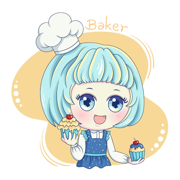 Female baker