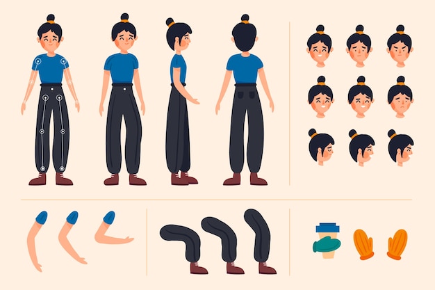 Image result for poses character design woman | Character design animation, Character  design, Illustration character design