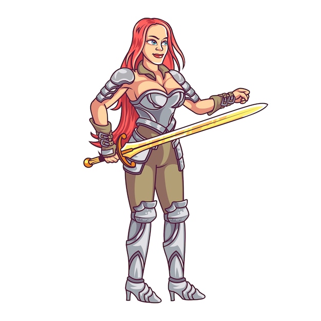 Female fantasy warrior