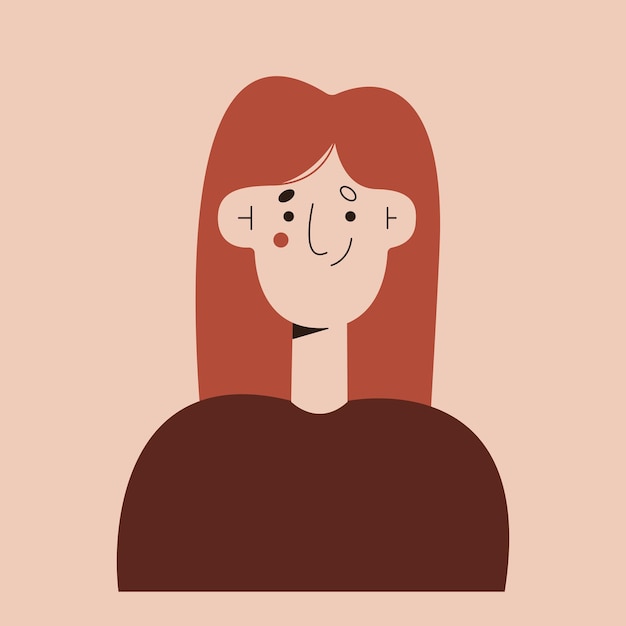 female user icongirl iconbusinesswoman signhuman illustrationcommunityflat