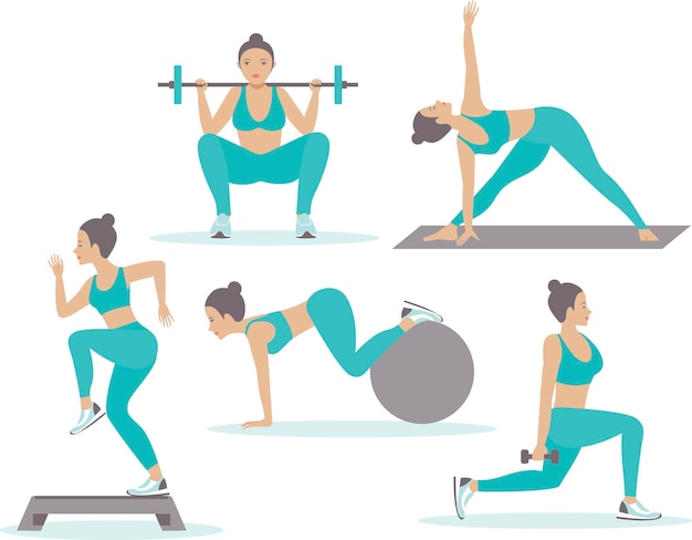 Female workout set