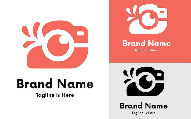 feminine camera logo design