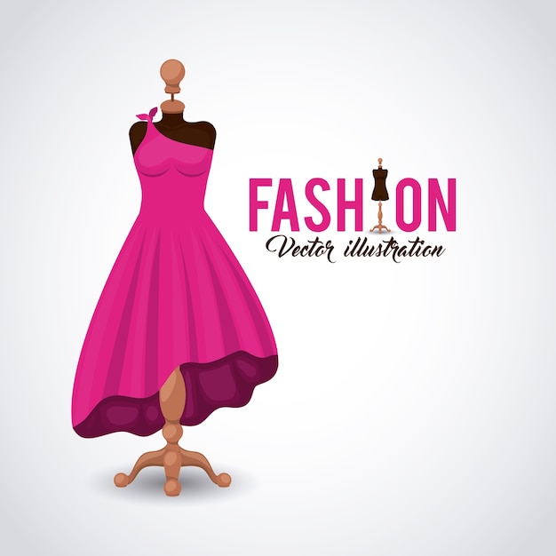 Vettore fashion design femminile