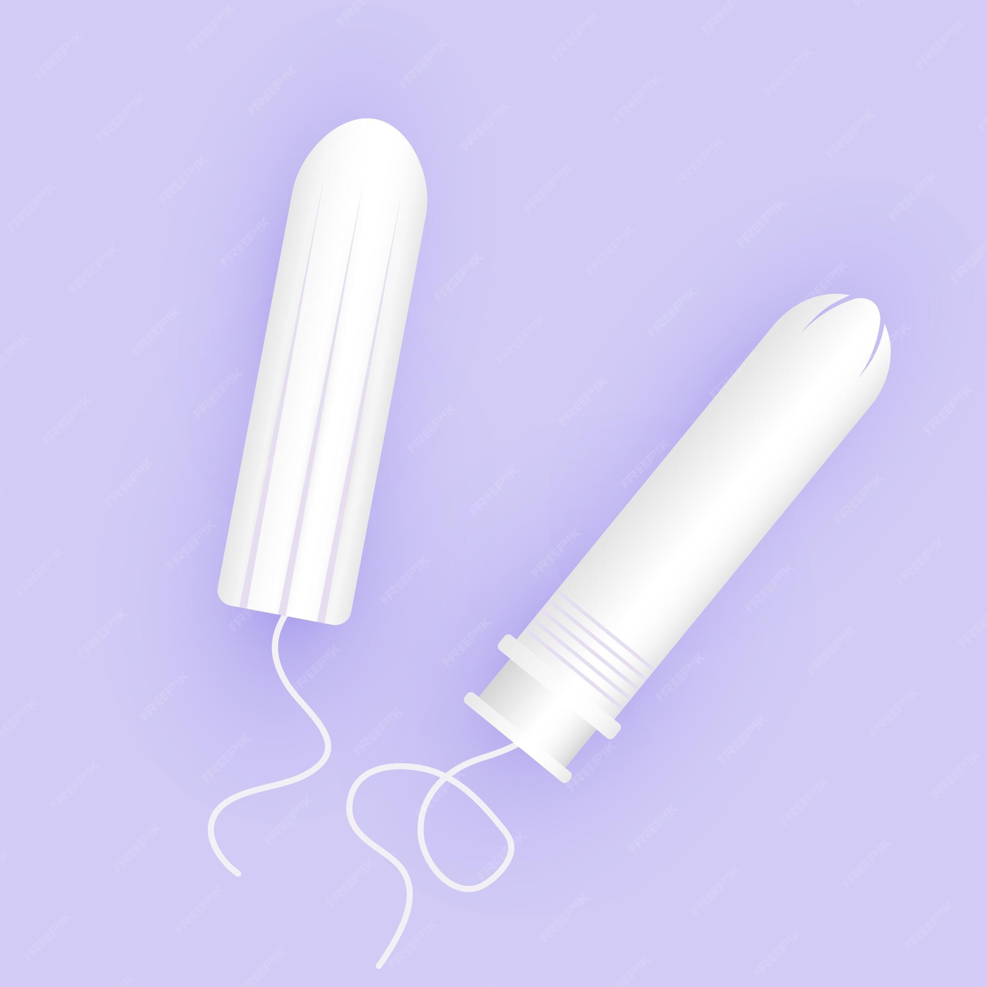 Kvarter Bestil Ansættelse Premium Vector | Feminine tampon pad icon. woman menstrual care.