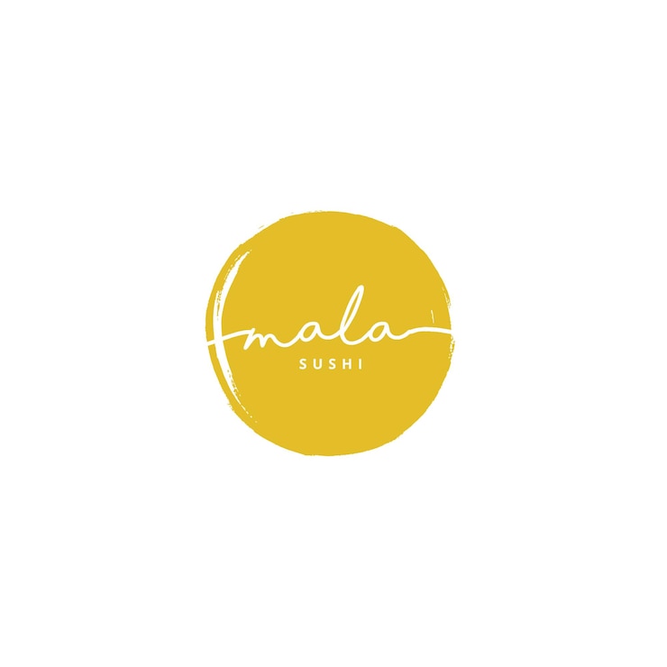 Vector feminine vintage colorful logo