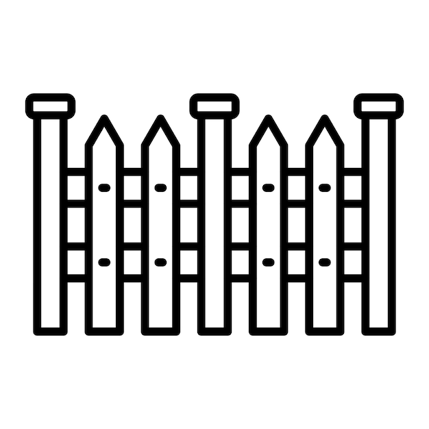 Vector fence icon