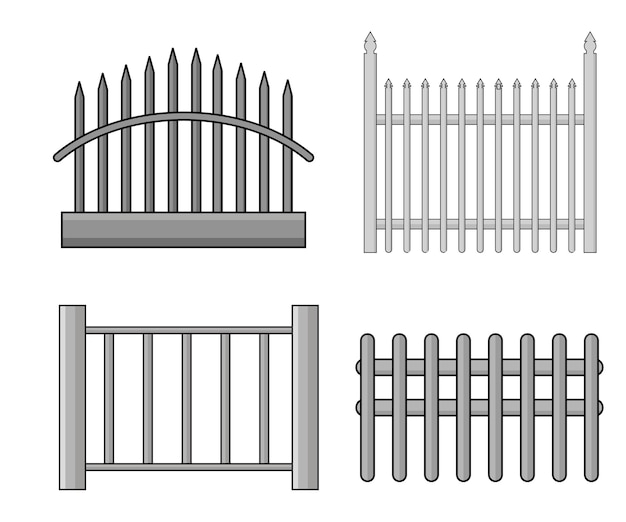 Fence vector illustration