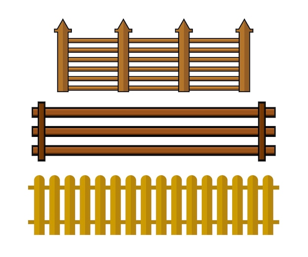 Fence vector illustration