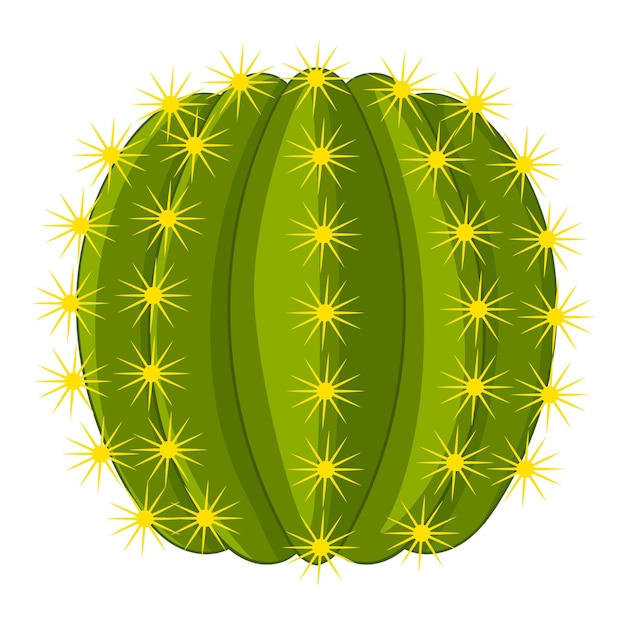 Ferocactus pictogram Cartoon illustratie van ferocactus vector pictogram voor web