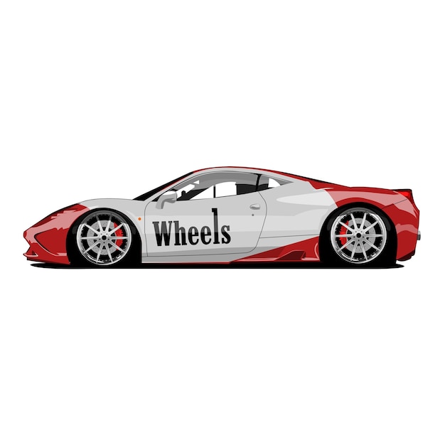 Vector ferrari458