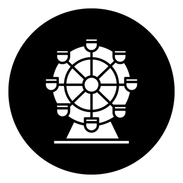फेरिस व्हील आइकन